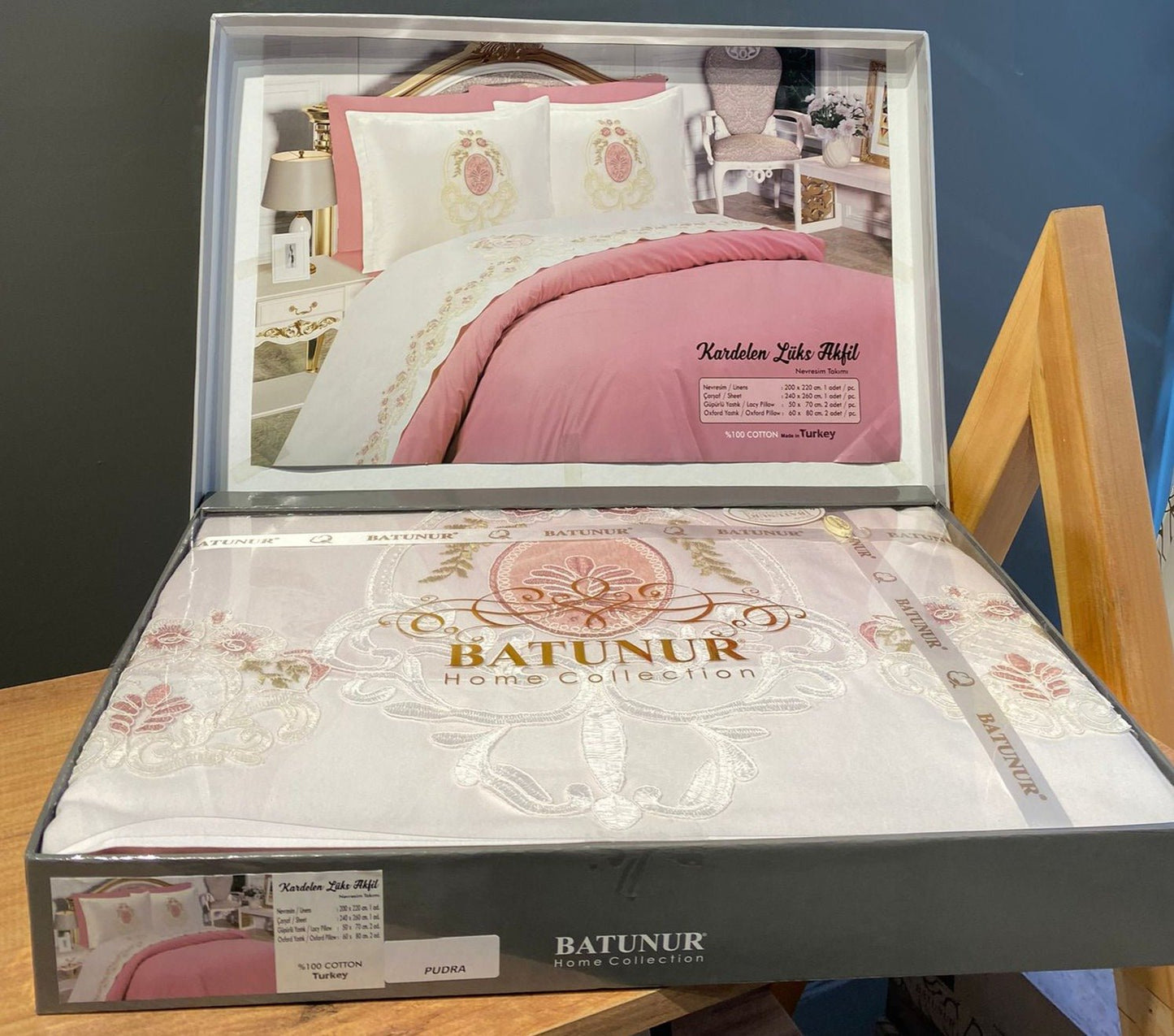 Lenjerie de pat bumbac 100%, 6 piese, SAL05